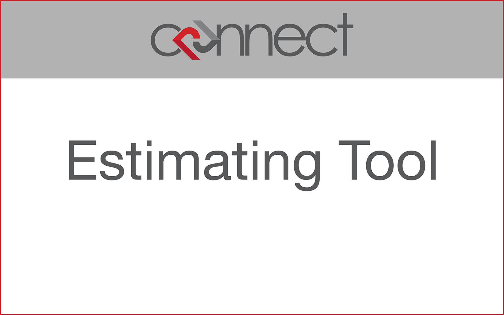 Estimating Tool