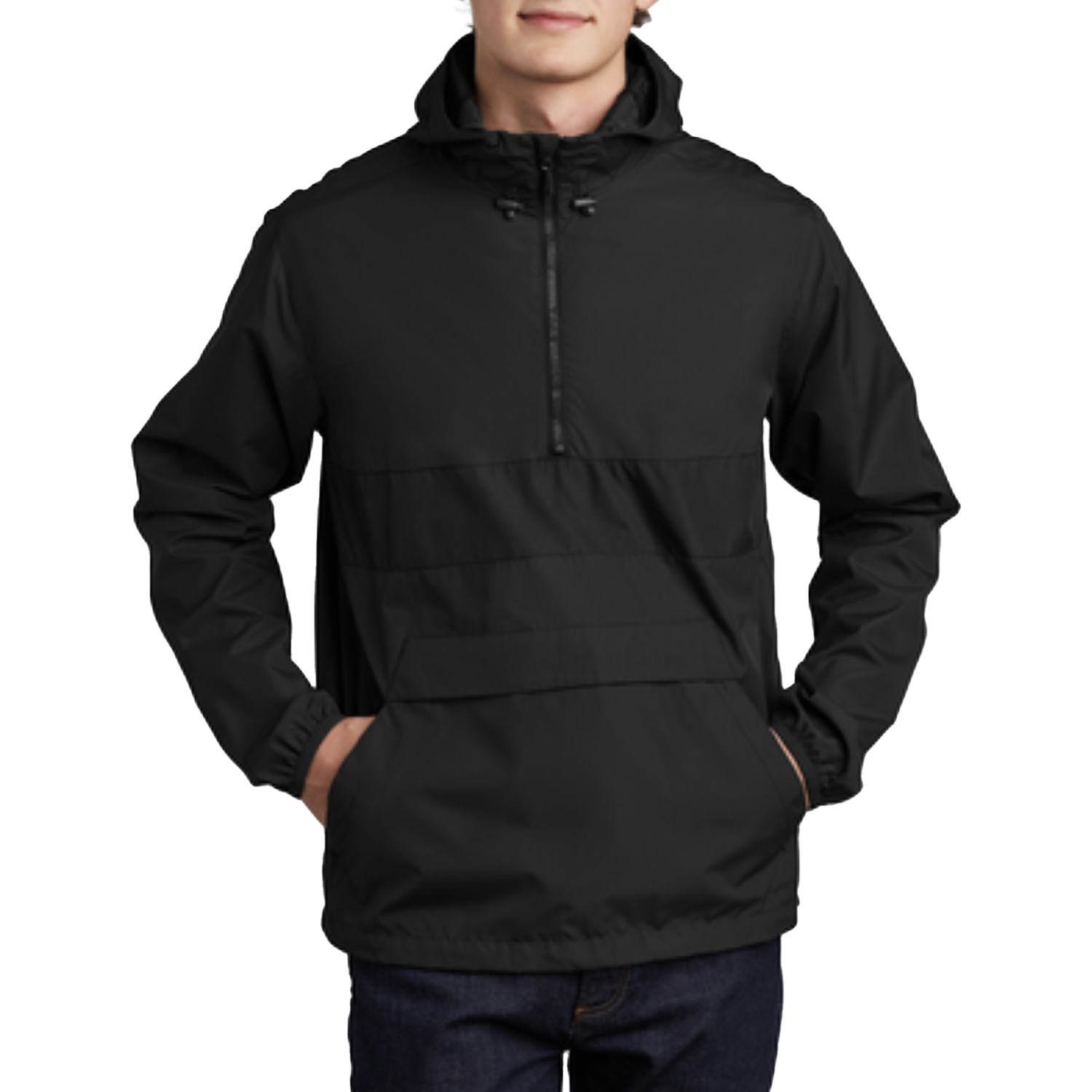 Sport-Tek Zipped Pocket Anorak