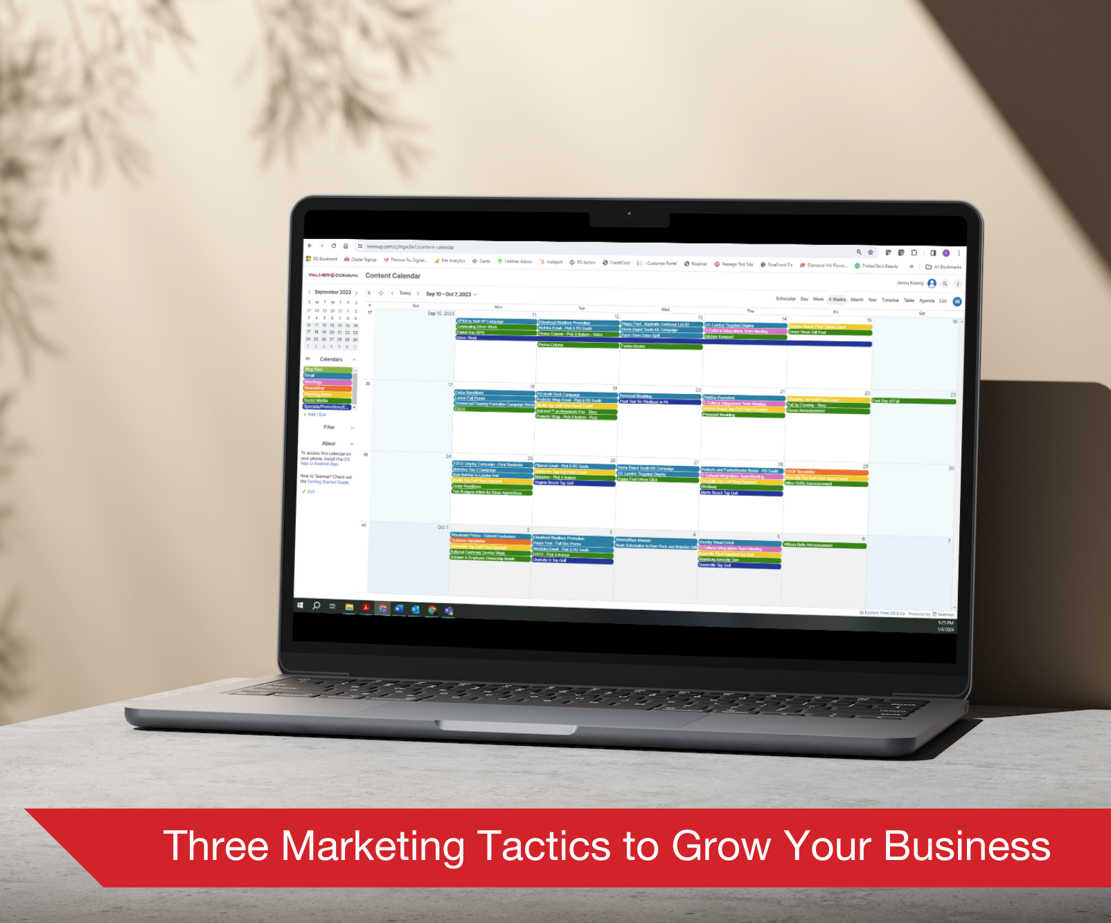 Three Marketing Tactics to Grow Your Business